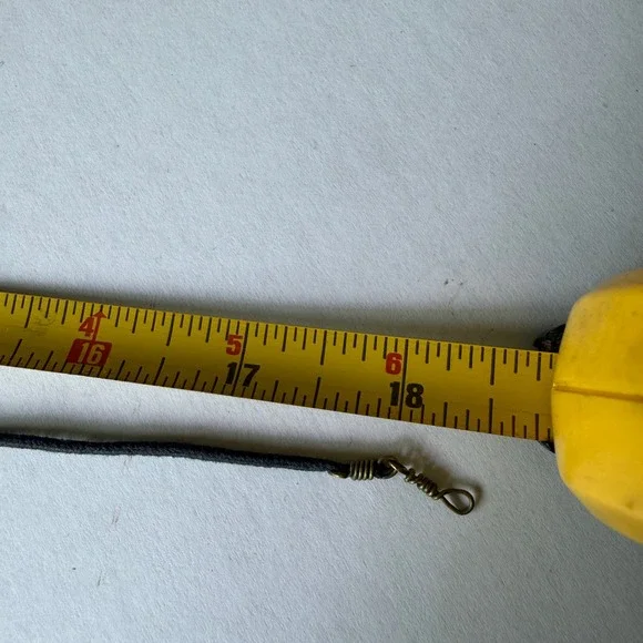 Handmade Tropical Fruit Charm Necklace Black Cord Artisan Boho 18 Inch - Picture 6 of 6